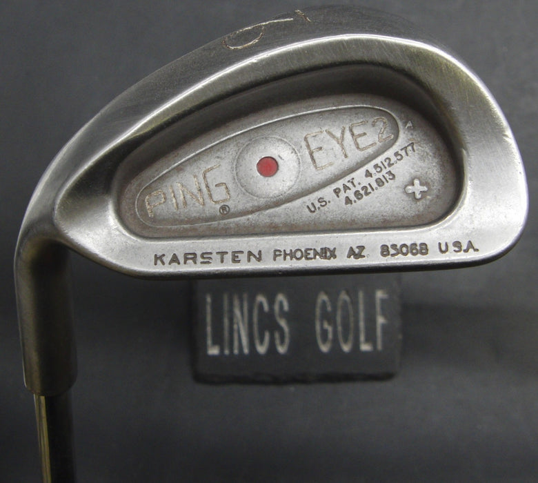 Left Handed Ping Eye 2 + Red Dot 9 Iron Regular Steel Shaft Ping Grip