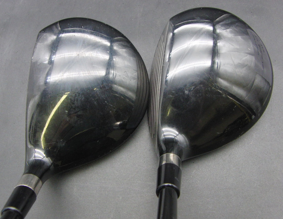 Set of 2x Bridgestone Tourstage X-FW 14° 3 & 17° 5 Woods Stiff Graphite Shafts