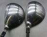 Set of 2x Bridgestone Tourstage X-FW 14° 3 & 17° 5 Woods Stiff Graphite Shafts