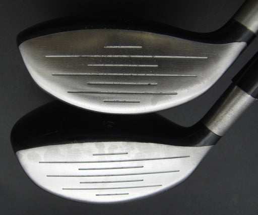 Set of 2 TaylorMade V Steel 3+5 Woods Regular Graphite Shafts David Grips