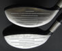 Set of 2 TaylorMade V Steel 3+5 Woods Regular Graphite Shafts David Grips