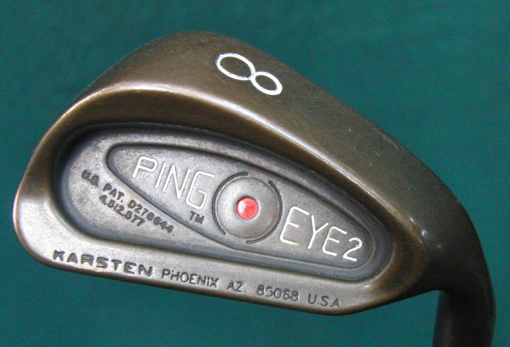 Ping Eye2 Red Dot Beryllium Copper 8 Iron Regular Steel Shaft PING Grip