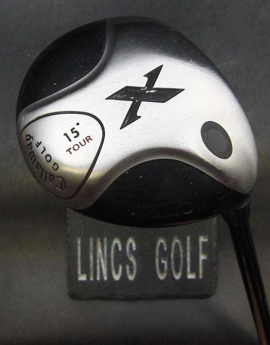 Callaway X Tour 15° 3 Wood Regular Graphite Shaft Golf Pride Grip