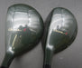 Set of 2 Ladies Mizuno Chime・e Driver & 4 Wood Ladies Graphite Shafts +Grips