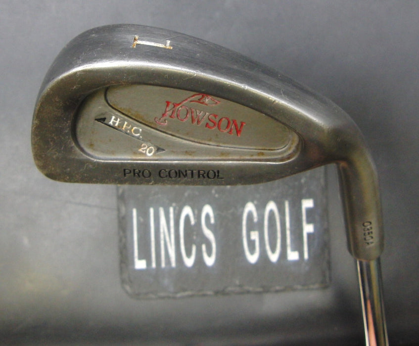 Howson HPC20 Pro Control 1 Iron Regular Steel Shaft +Grip