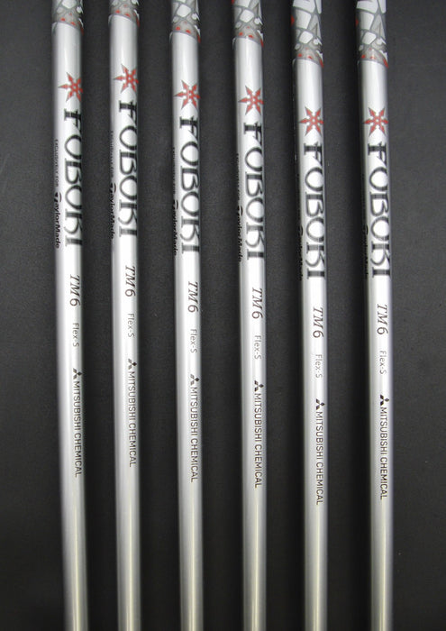 Set of 6x TaylorMade M6 Irons 5-PW Stiff Graphite Shafts*
