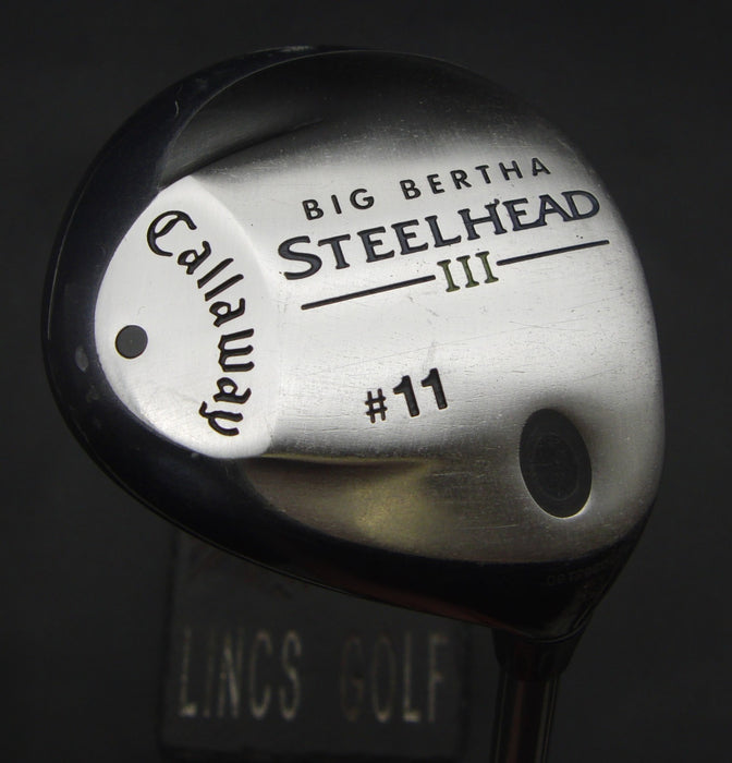 Callaway Big Bertha Steelhead III 11°Driver Regular Graphite Shaft Callaway Grip