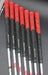 Set of 7 TaylorMade Burner TP 4-PW Stiff Steel Shafts TaylorMade Grips*