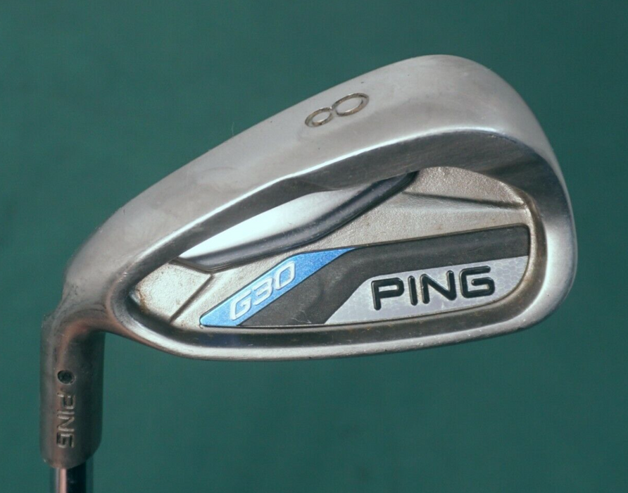 Left Handed Ping G30 Black Dot 8 Iron Regular Steel Shaft Golf Pride Grip