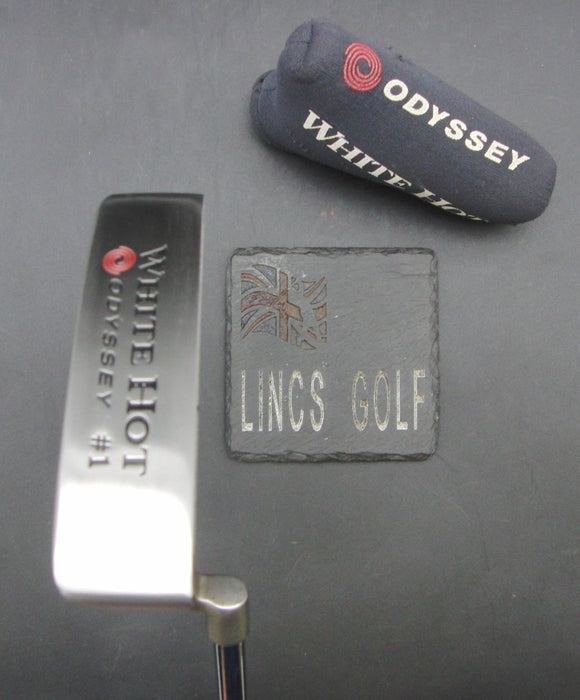 Odyssey White Hot #1 Putter Steel Shaft 81cm Length Odyssey Grip + Head Cover