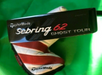 TaylorMade Sebring 62 Ghost Tour Putter 86cm Long Steel Shaft T/Made Grip + H.C.