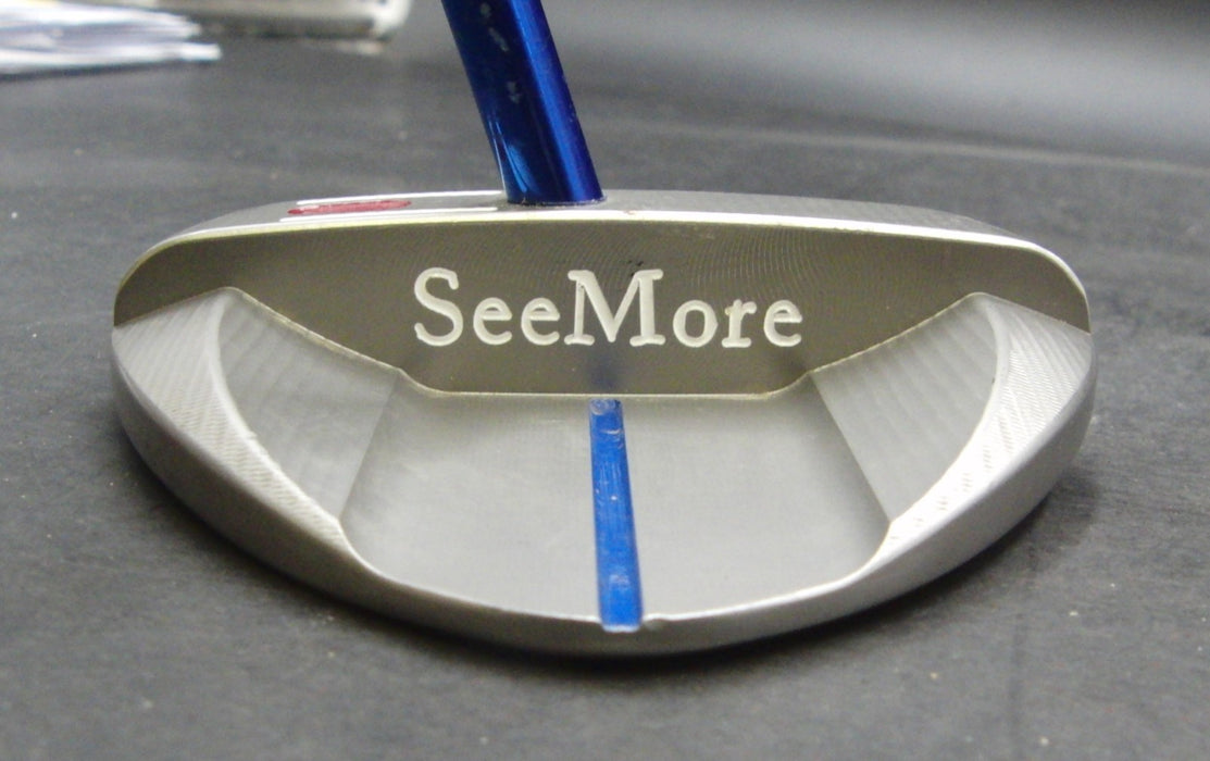 SeeMore M5x USA Milled Putter Steel Shaft 86.5cm Length Rosemark Grip