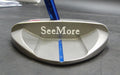 SeeMore M5x USA Milled Putter Steel Shaft 86.5cm Length Rosemark Grip