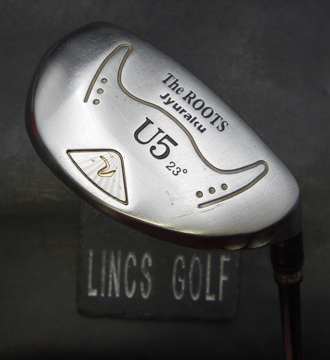 The Roots Jyuraku U5 23° 5 Hybrid Regular Graphite Shaft Jyuraku Grip