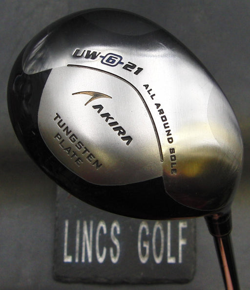 Japanese Akira UW Tungsten Plate 21° 6 Hybrid Regular Steel Shaft Akira Grip