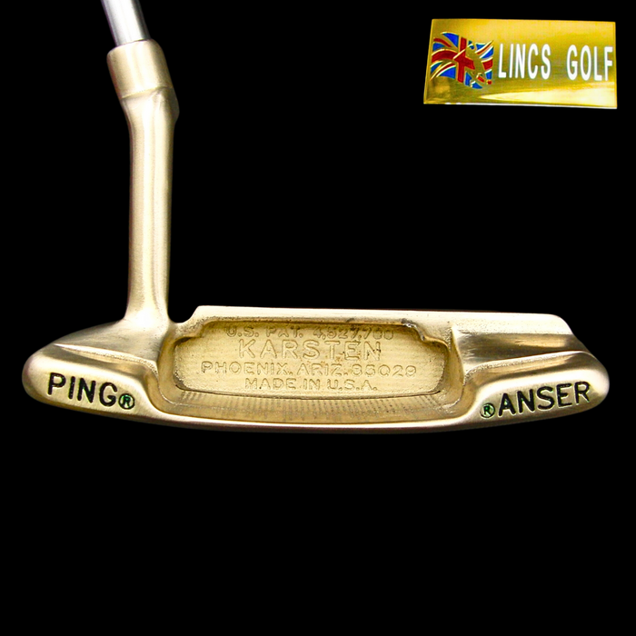 Custom Milled Matrix Themed Ping Anser Putter 84cm Steel Genuine Leather HC