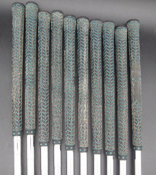Set of 10x Mizuno Pro TN-87 Irons 2-SW Stiff Steel Shafts Rite Grips
