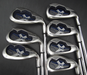 Set Of Callaway X18 4-PW Irons + Palm Spring Driver + 5 + 7 Wood + Putter