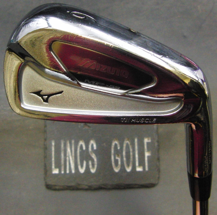 Mizuno MP-59 TI Muscle 6 Iron Regular Steel Shaft Black Grip