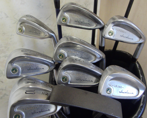 Set Of Honma LB280 4-SW Irons + 3 + 5 Wood + 10.5 Driver + Putter