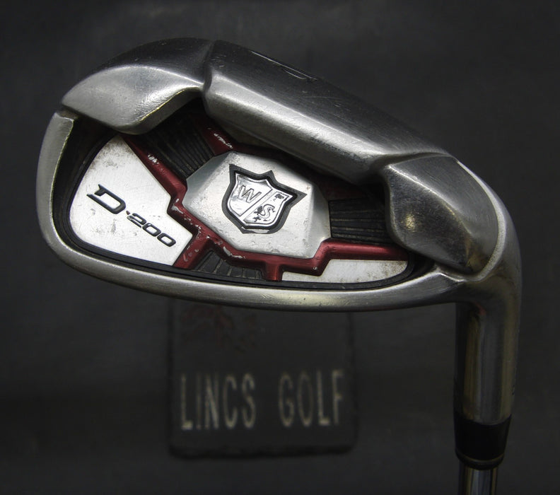 Wilson Staff D-200 Pitching Wedge Uniflex Steel Shaft Super Stroke Grip