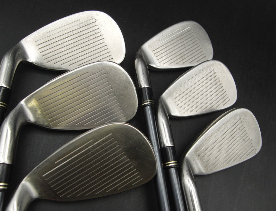 Set 6x TaylorMade R7 Ti Irons 5-PW Stiff Graphite Shafts TaylorMade Grips