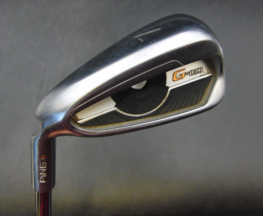 Left Handed Ping G400 Yellow Dot 7 Iron Regular Steel Shaft Golf Pride Grip