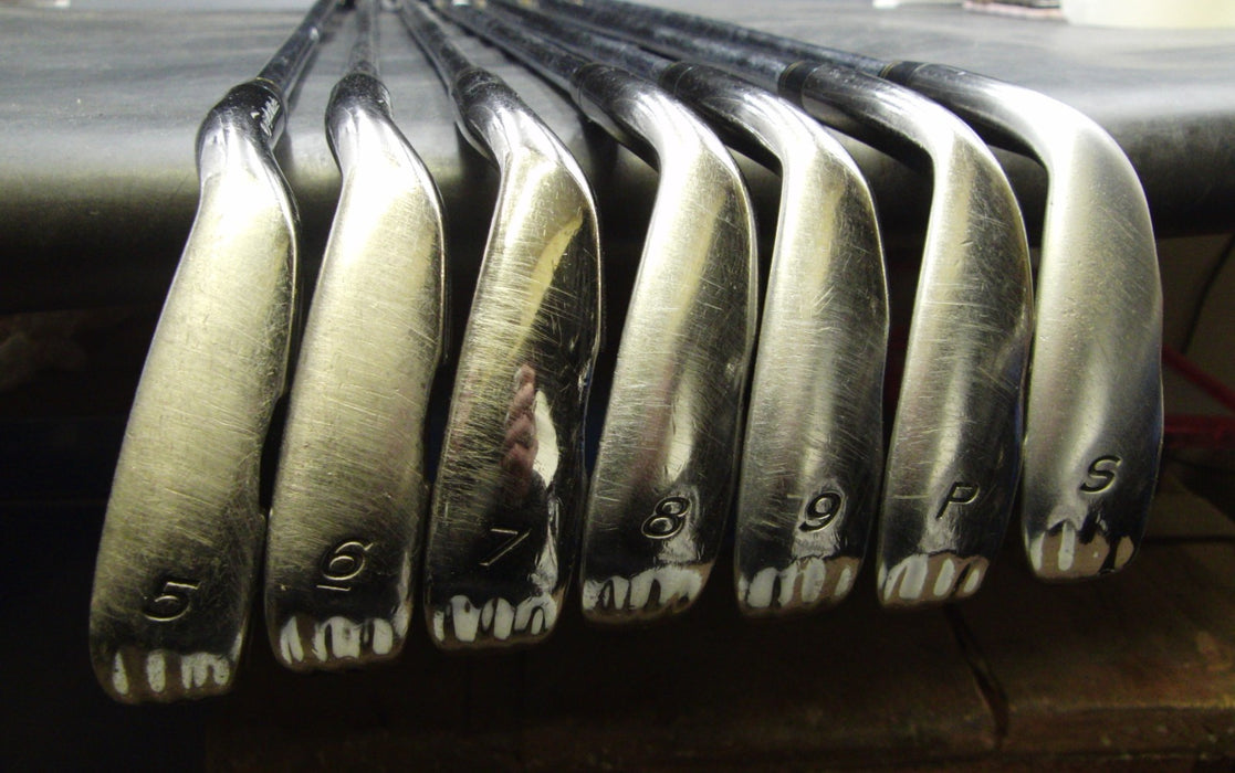 Set of 7 x TaylorMade XR Irons 5-SW Stiff Steel Shafts TaylorMade Grips*