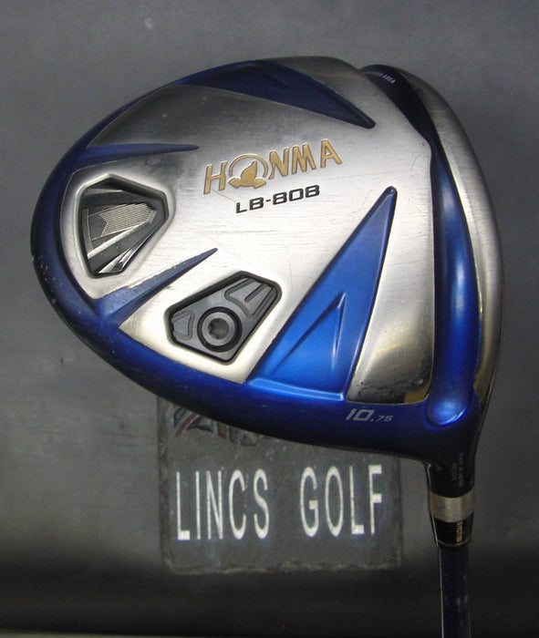 Honma LB-808 10.5° Driver Stiff Graphite Shaft Golf Pride Grip