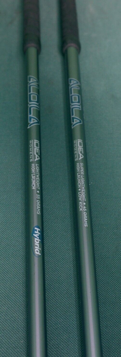 Ladies Set of 2 x Adams Idea Wood & Hybrid Ladies Graphite Shafts Winn Grips