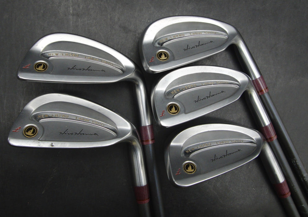 Set of 5 x Ladies Honma New LB280 Irons 8-11+SW Ladies Graphite Shafts*