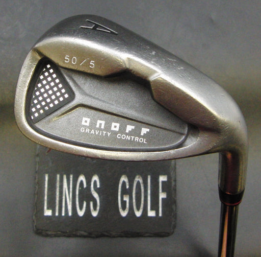 Japanese Daiwa OnOff Gravity Control 50° Gap Wedge Regular Steel Shaft