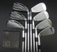 Set of 7x TaylorMade SLDR 4-PW Irons Stiff Steel Shafts TaylorMade Grips