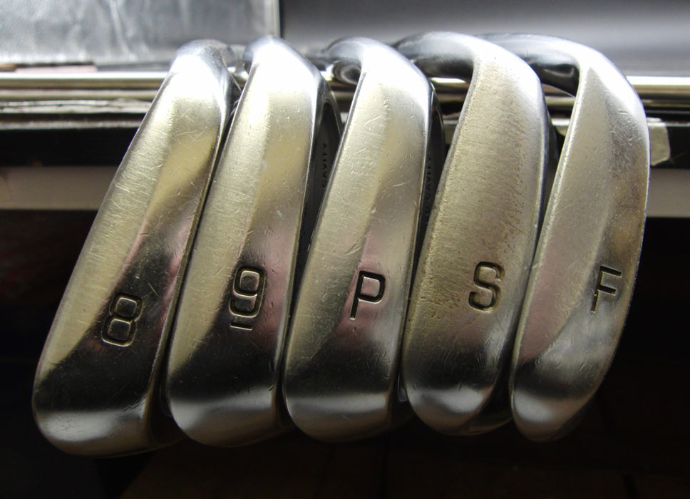Set of 5x Mizuno Pro MS-211 Forged Irons 8-SW+FW Regular Steel Shafts Rite Grips