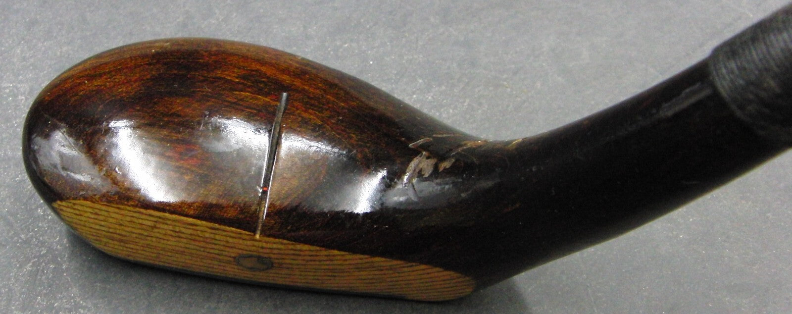 St.Andrew by Morris Anderson Putter Hickory Shaft 87.5cm Length Brown Grip