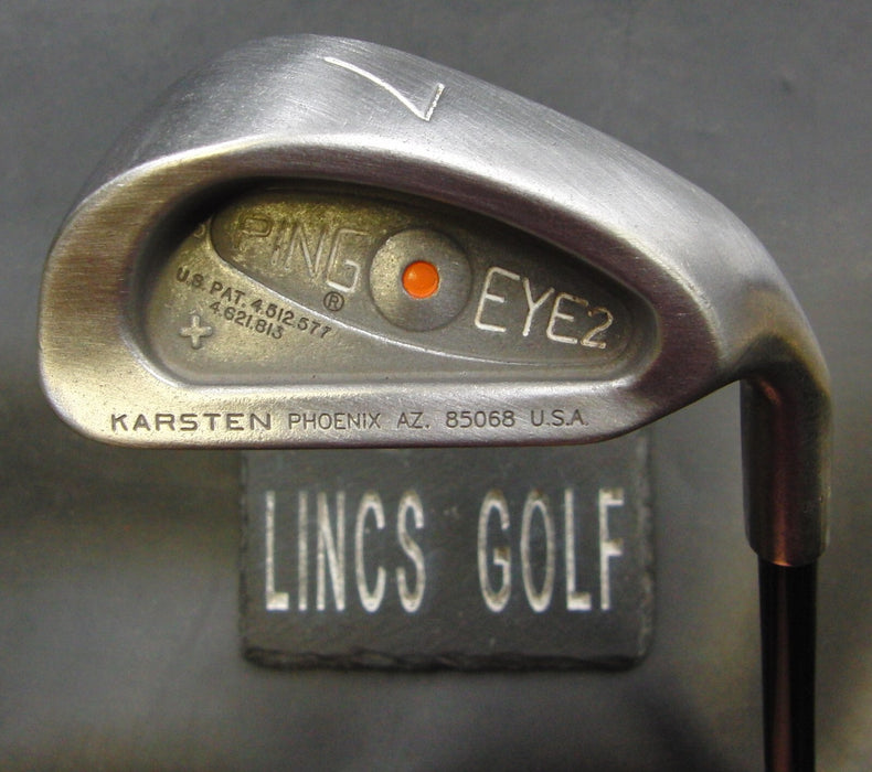 Ping Eye 2 Orange Dot 7 Iron Regular Graphite Shaft Ping Grip