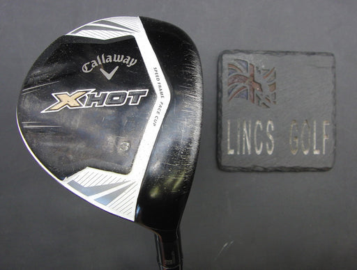 Callaway X Hot 3 Wood Stiff Graphite Shaft Golf Pride Grip