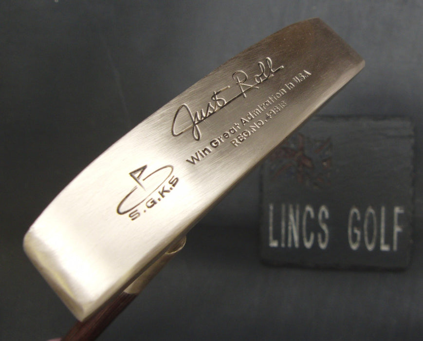 Royal CB S.G.K.S Just Roll Putter 87cm Length Hickory Shaft with Grip