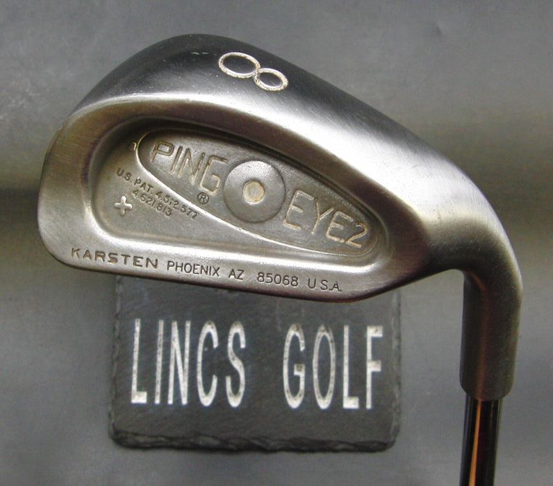 Ping Eye 2 White Dot 8 Iron Stiff Steel Shaft Ping Grip