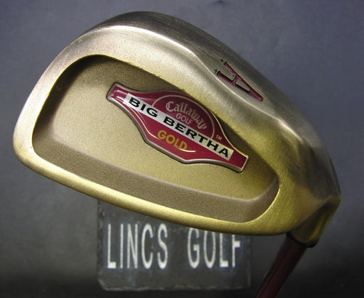 Ladies Callaway Big Bertha Gold Gap A Wedge Ladies Graphite Shaft GolfPride Grip