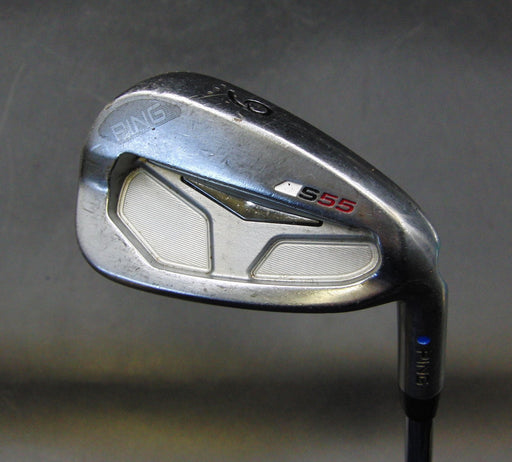 Ping S55 Blue Dot 9 Iron Stiff Steel Shaft Ping Grip