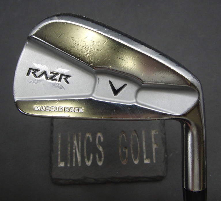 Callaway RAZR X Muscleback 5 Iron Stiff Steel Shaft Golf Pride Grip