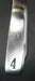 Callaway X Forged 2007 4 Iron Stiff Steel Shaft Iomic Grip