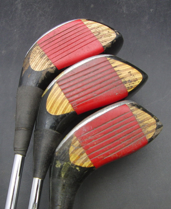 Set of 3 Ping Eye 2 3-Wood + 4-Wood + Driver Regular Steel Shafts Ping Grips