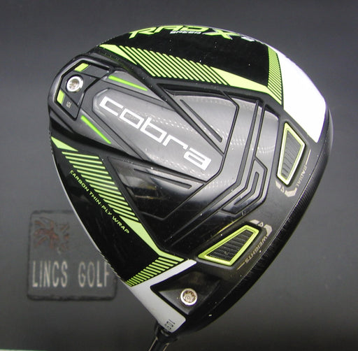 Cobra RADSpeed 10.5° Driver Regular Graphite Shaft Elite Grip