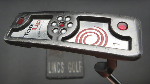 Odyssey Toe Up Stroke Balanced Putter Steel Shaft 85cm Length Psyko Grip*