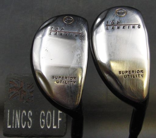 Set of 2 x Japanese Top Lanking 18° & 21° Hybrids Regular Graphite Shafts
