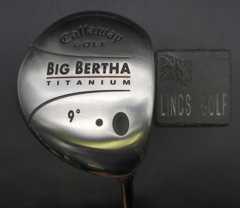 Callaway Big Bertha Titanium 9° Driver Firm Graphite Shaft Callaway Grip