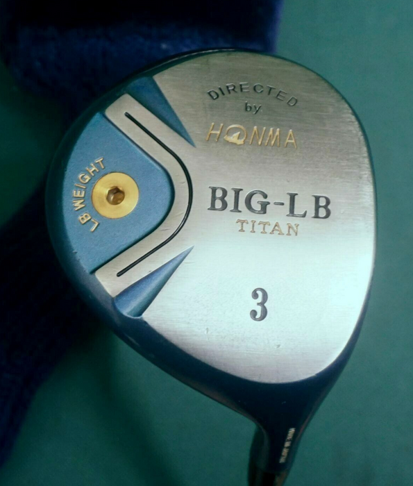 Honma Big-LB Titan 3 Wood Stiff Titanium Carbon Shaft Honma Grip