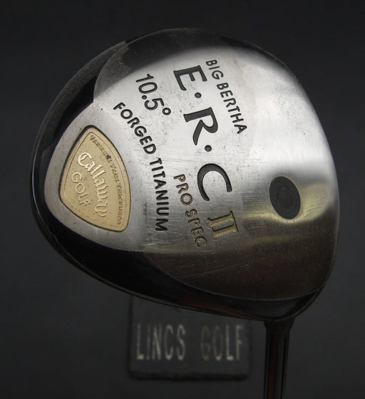 Callaway Big Bertha ERC II Pro Spec Forged 10.5° Driver Stiff Graphite Shaft